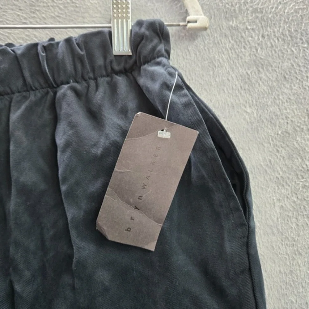 VINTAGE Bryn‎ Walker Women Pants Medium Black Chino Pockets 29 in Inseam NWT